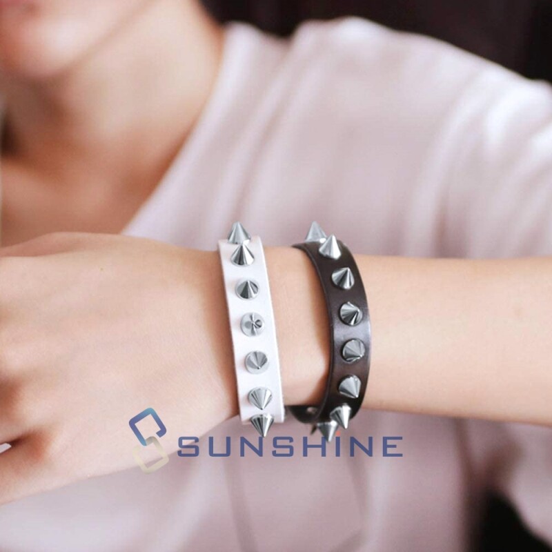 10/20/50/100/200PCS 10mm/26mm Metal Silver Studs Cone Rivets Screw Bullet Spikes