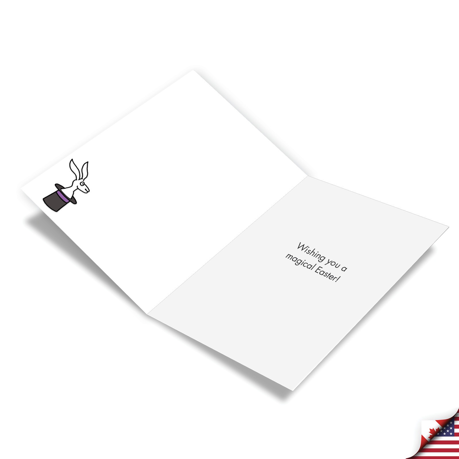 (1 Card) Bunny's Day Off - Funny Easter Greeting Card - NobleWorks C10531EAG