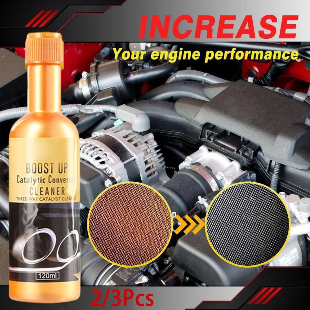 3PCS Car Vehicle Engine Catalytic Converter Cleaner Deep Cleaning Multipurpose🚀