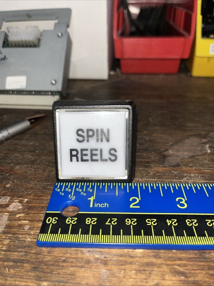 Slot Machine Button Spin Reels Orig. Large  Button Smooth
