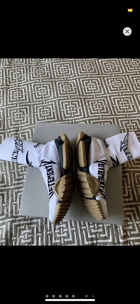 Vetements Sock Runner SS Metal Unisex Shoes