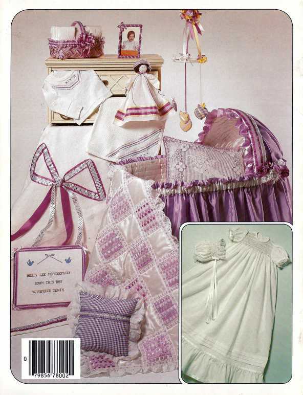 RIBBON EMBROIDERY Clothing PATTERNS Babies and BOWS Projects