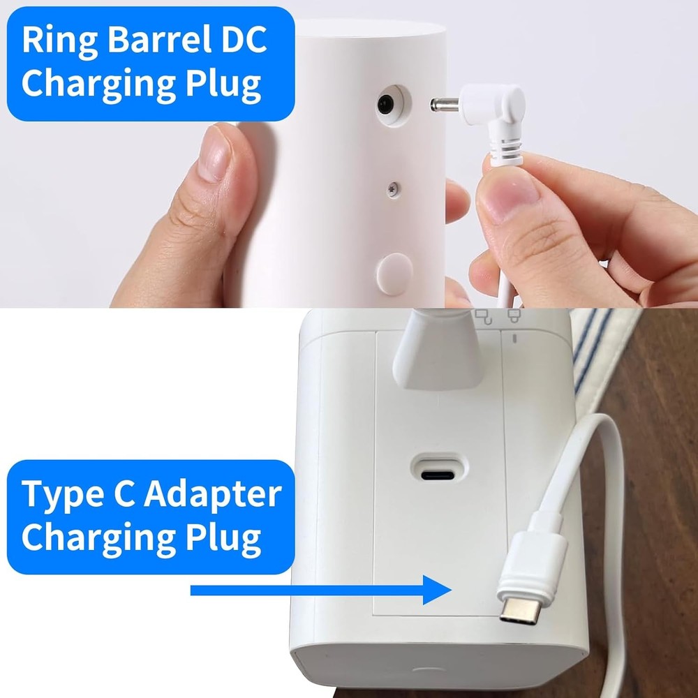 Solar Panel for Ring Camera, Compatible with Rings Spotlight Plus/Pro & 1Pack