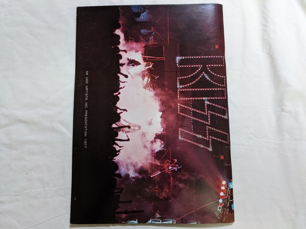 KISS 1977 Japan Concert Program Ticket Stub