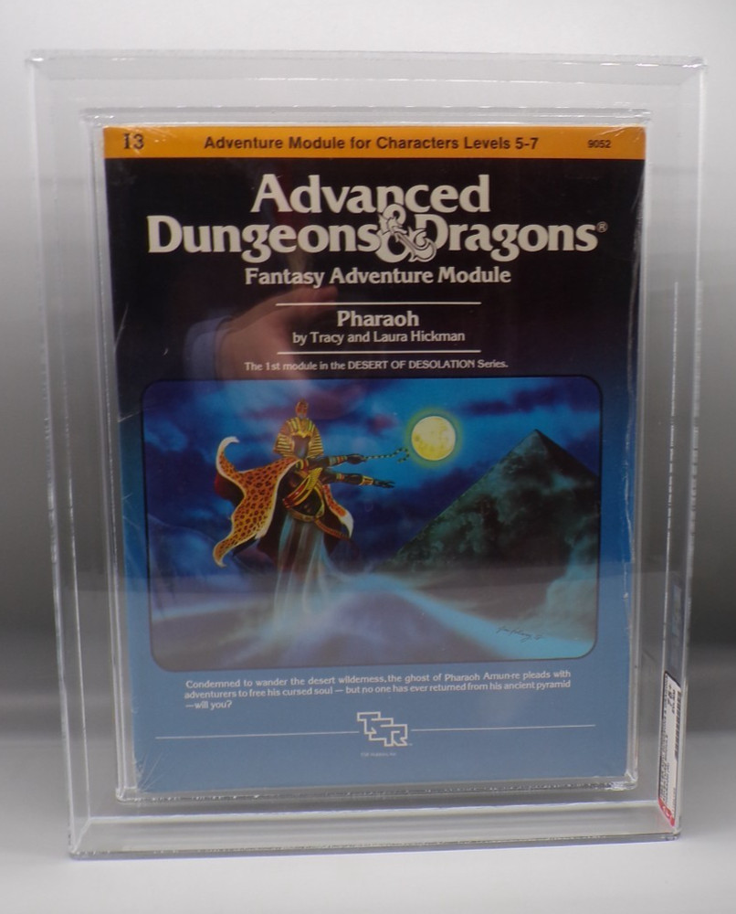 AFA 75+ Advanced DUNGEONS & DRAGONS Pharoah I3 Adventure Module SEALED tsr D&D !