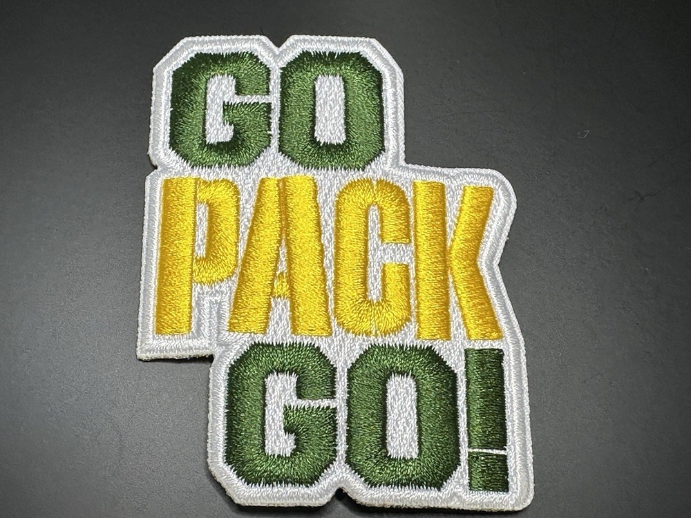 Green Bay Packers Embroidered Iron On Patch