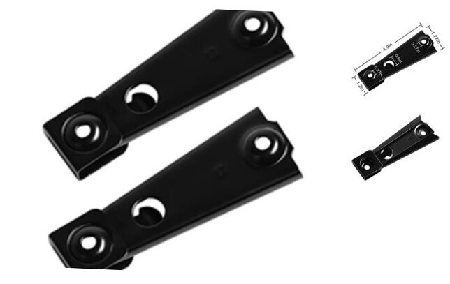 KD Clip Brackets 1 Pair Attach Recliners Sofa Backrest and Armrest