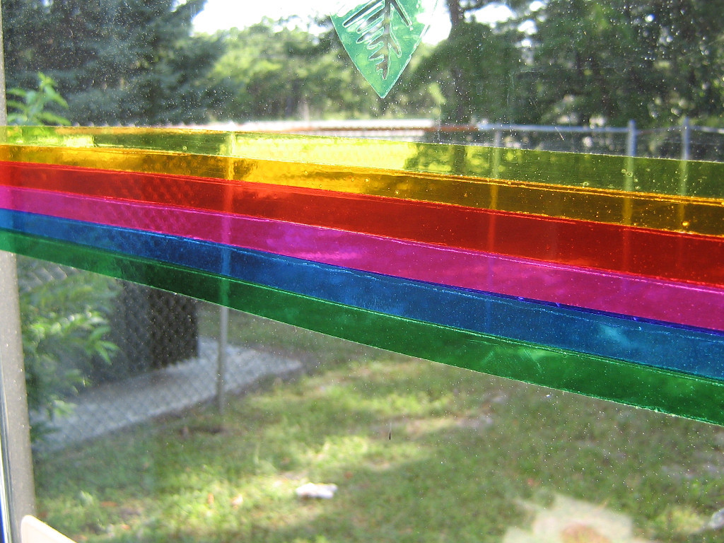 Transparent Colored Vinyl, with adhesive, Pick Your Color and Size, Cellophane