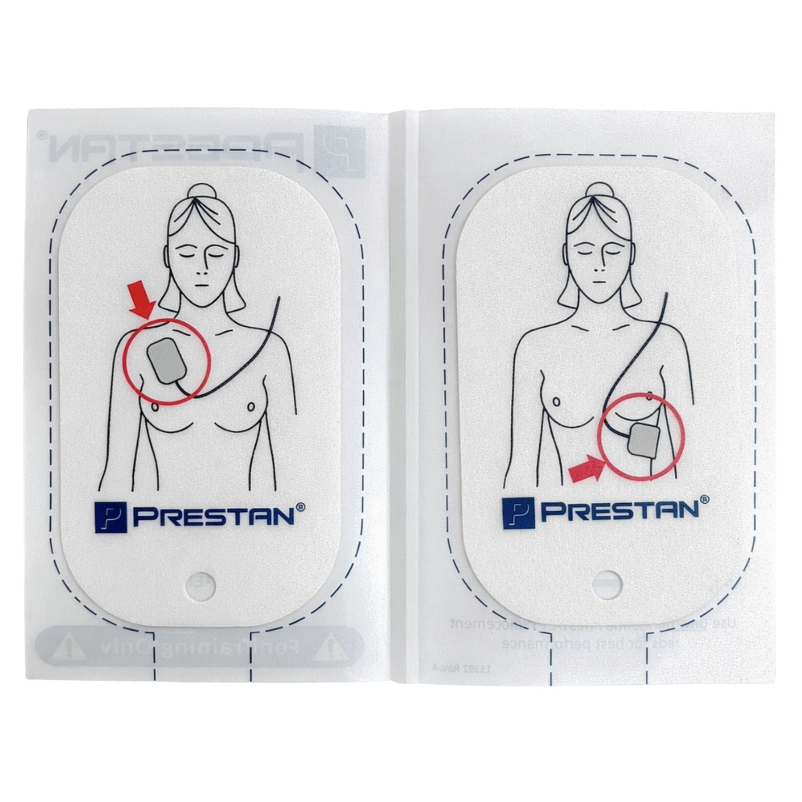 PRESTAN AED Raizor Trainer Pad Replacements