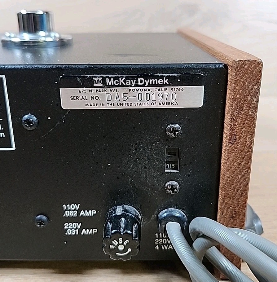 McKay DYMEK DA5 ANTENNA Base Only