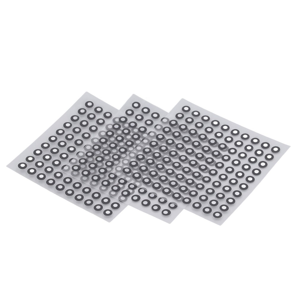 3 Sheets 3D Scanning Reflective Reference Marking Point 3mm ID 6mm OD Accessory