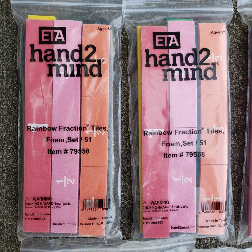 Large Lot of Hand 2 Mind Mathematics Educational School Visual Learning Tools