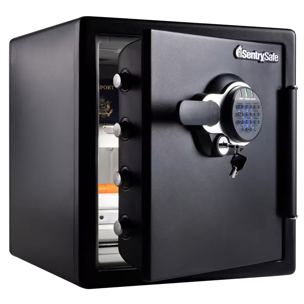 1.2 Cu. Ft. Fireproof & Waterproof Safe with Digital Combination Lock