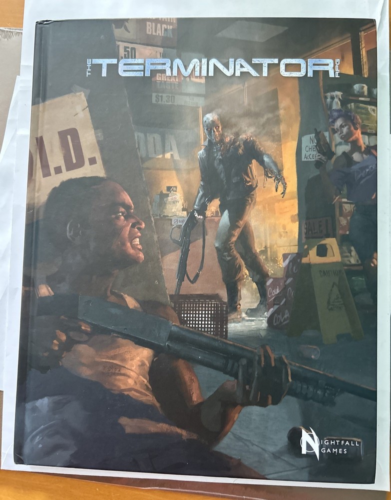 Terminator ~ Role Playing Game ~ Core Book ~ RPG - Nightfall Games - New