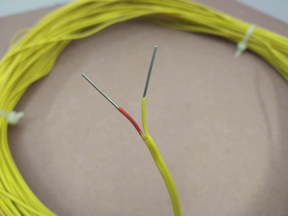 K-type Thermocouple Extension Wire AWG 20 Solid Wire Approx .0320" TESTED 150'