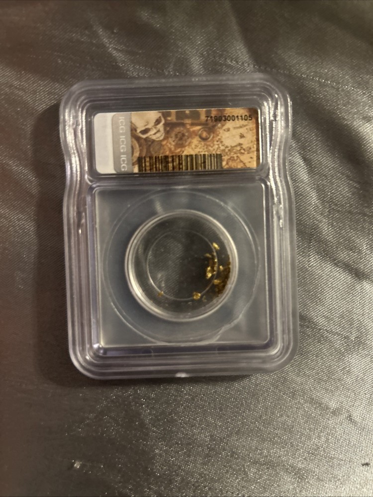 ICG Authentic Gold Nuggets .25 Grams