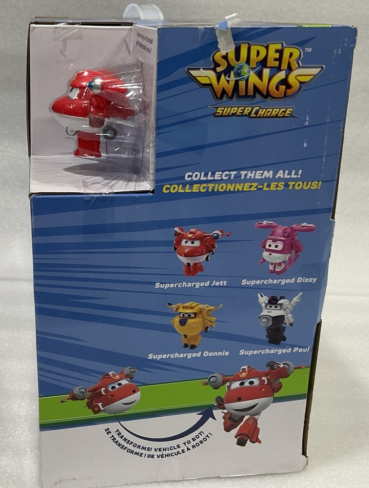 Super Wings Transform-A-Bot World Aircraft Play Set