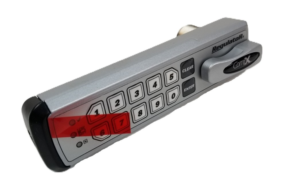 CompX REG-M-L-3 Regulator Keyless Electronic Push Button Lock Left Hand NEW