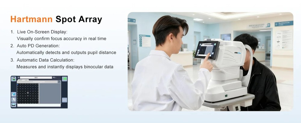 Fully automatic Optometric equipment Auto Refractor/Keratometer