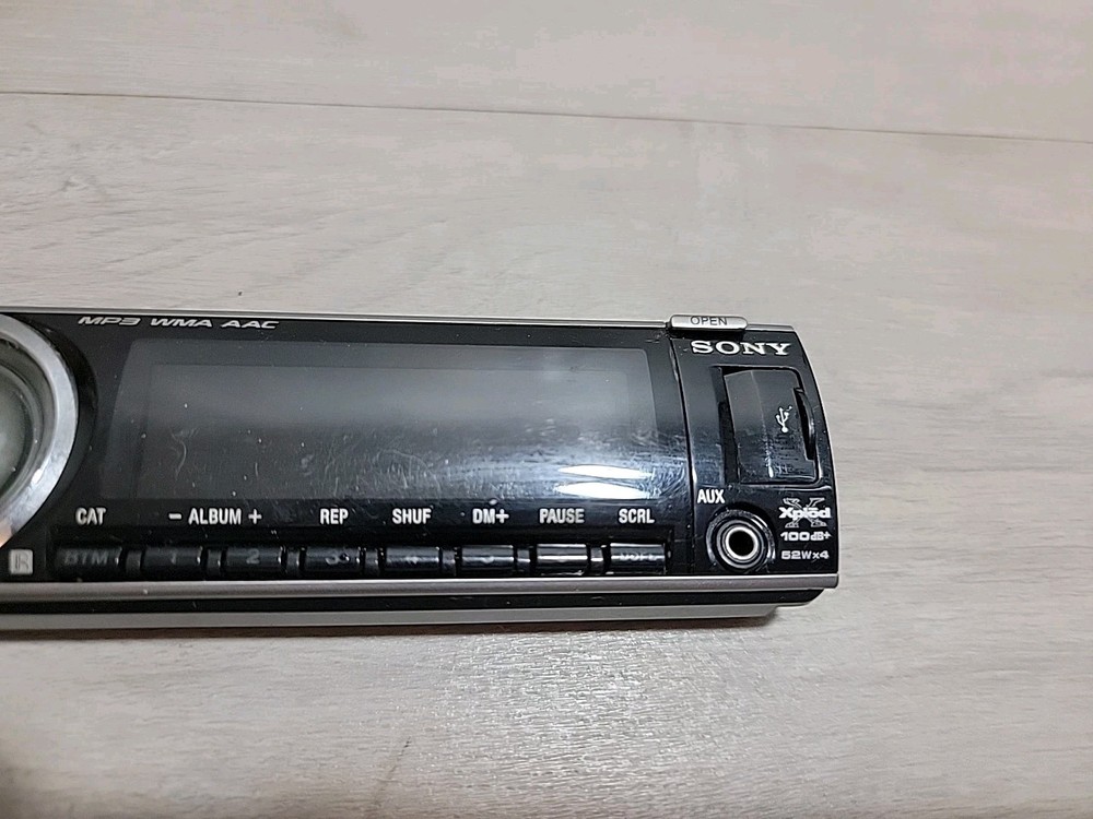 Sony CDX-GT630UI Replacement Faceplate