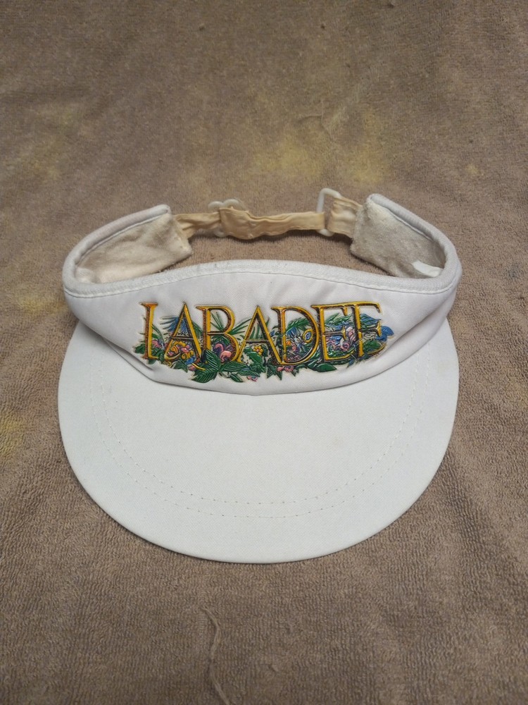Vintage - Labadee - White Visor
