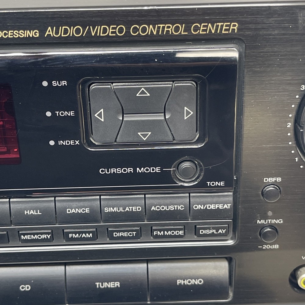 TESTED Sony STR-D911 Digital Sig. Processing Audio/Video Control + REMOTE BUNDLE