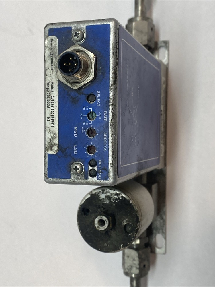 MKS GV50A013202R6 Mass Flow Controller N2 200 sccm 4 VCR DeviceNet