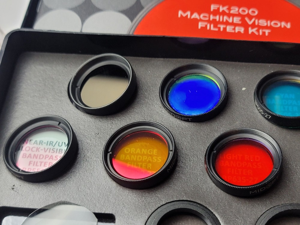 Midopt Machine Vision Filter Kit - FK200