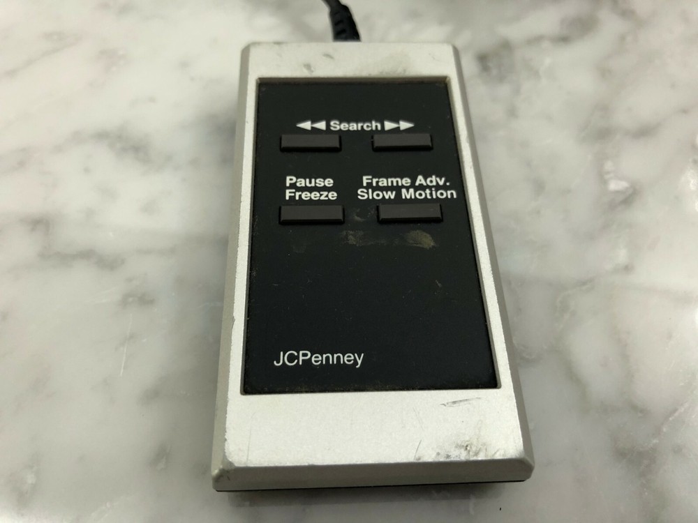 Wired Remote Control for JC Penney VSOS 0305 Vintage UNTESTED