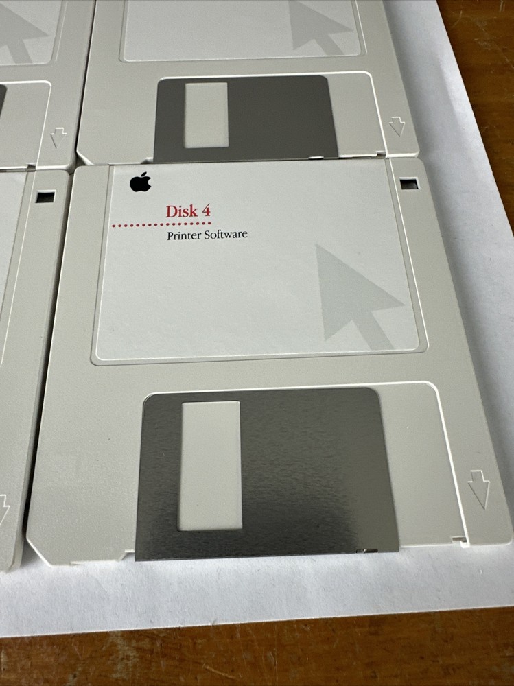 Apple StyleWriter 1200 Printer Macintosh Mac Software & Installation Disks