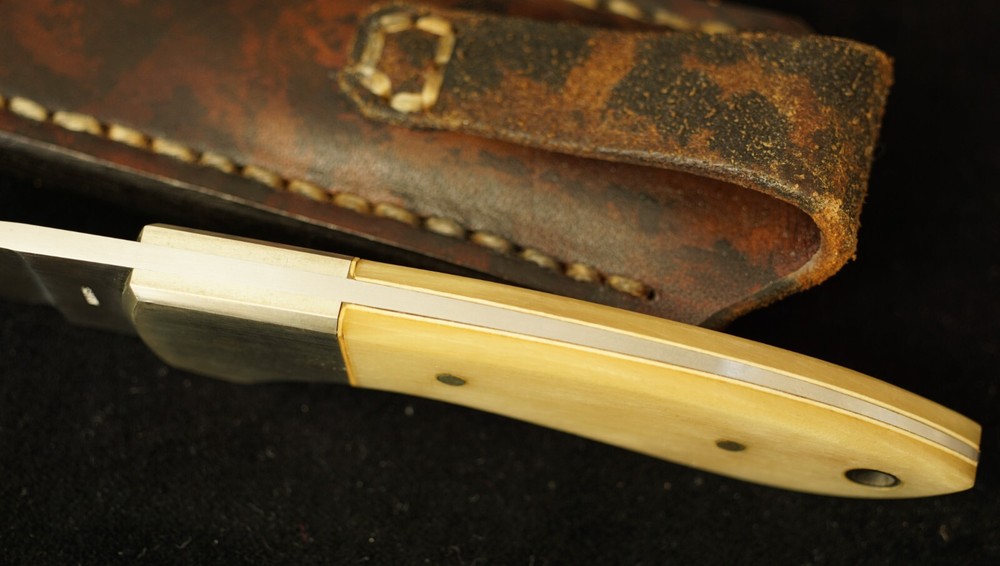 David SHAW custom knife fixed blade