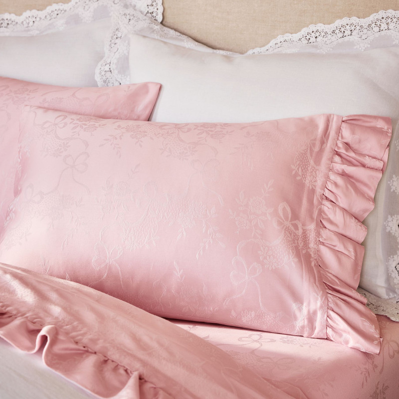 New Pottery Barn LoveShackFancy Jacquard Sheet Set