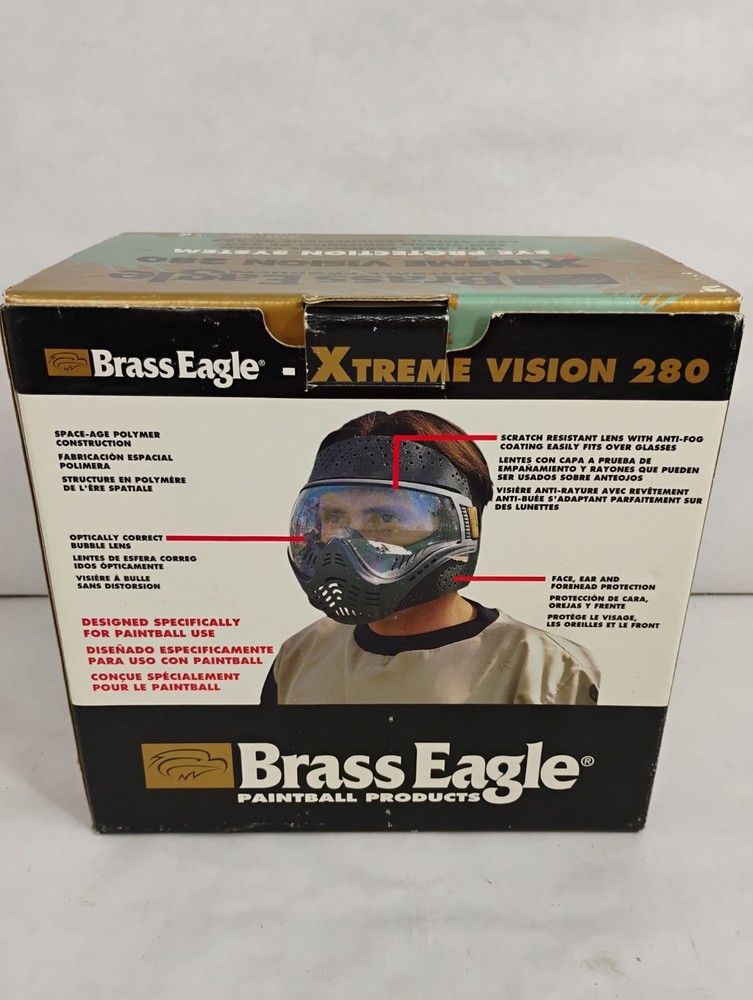 Brass Eagle XTREME VISION 280 paintball goggle system