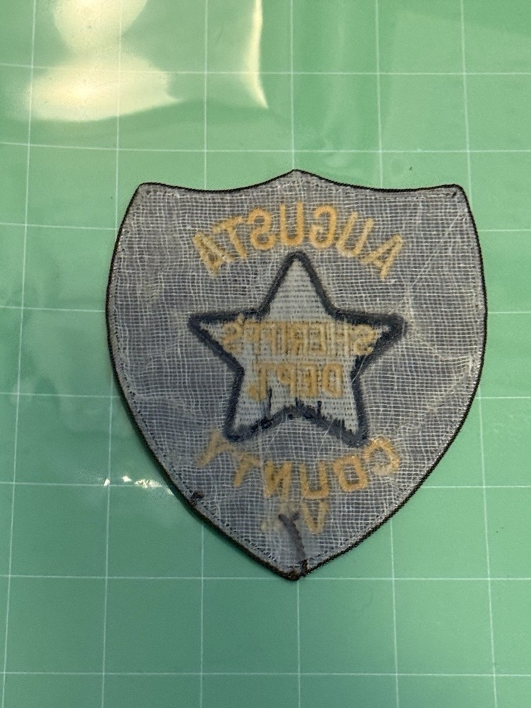Augusta Virginia Sheriff’s Patch