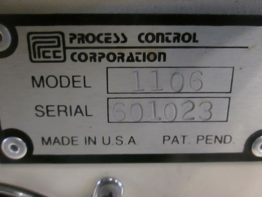 Process Control Corp., QuikTest 1106 Motor Control Unit, 1106, Used