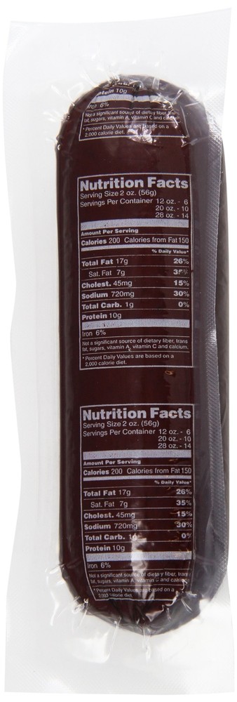 Klement's Cheddar Summer Sausage, 12 Ounce