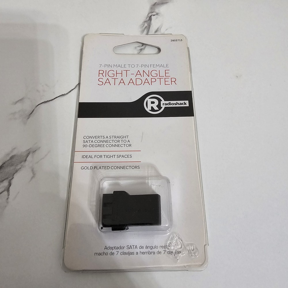 RadioShack Right Angle SATA Adapter