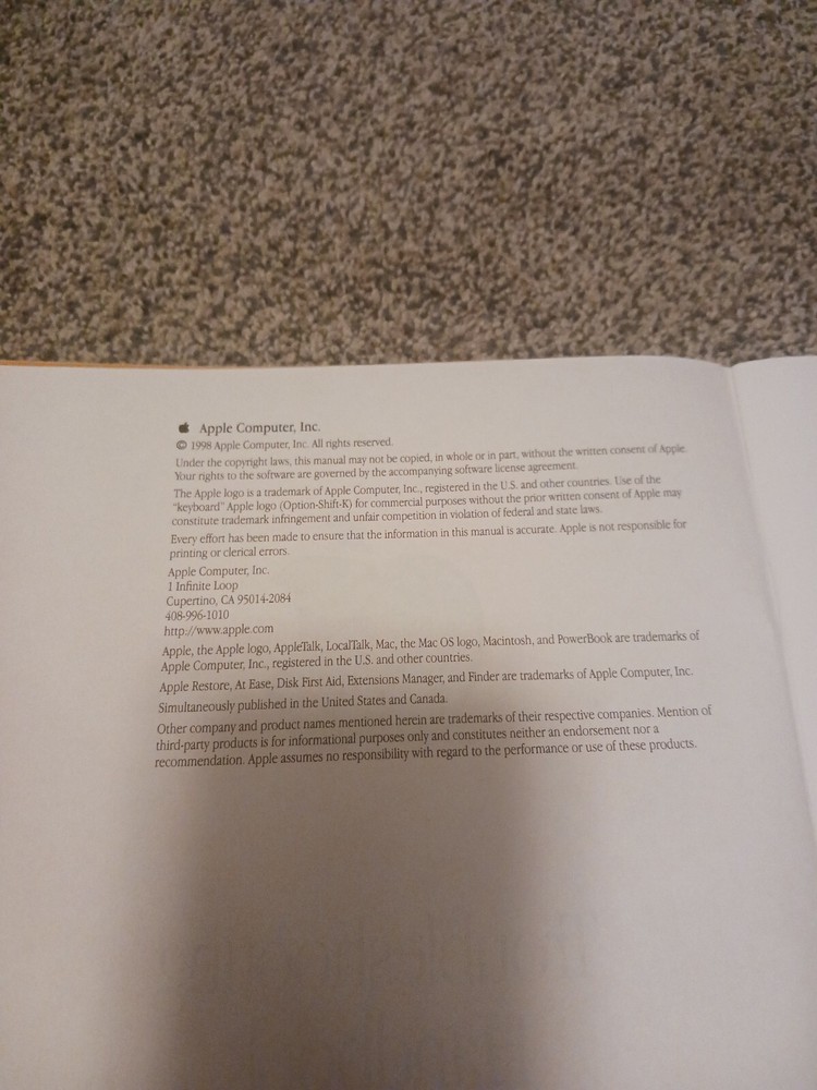 Troubleshooting Handbook For Mac Os 8.5 Only Handbook