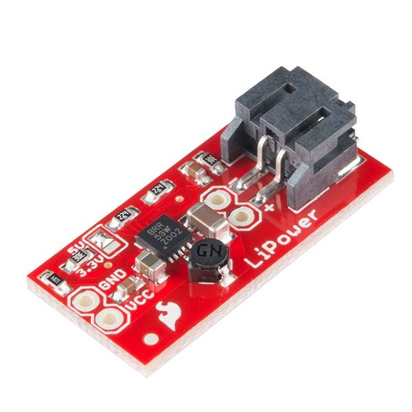 [ SparkFun PRT-10255 ] LiPower - Boost Converter
