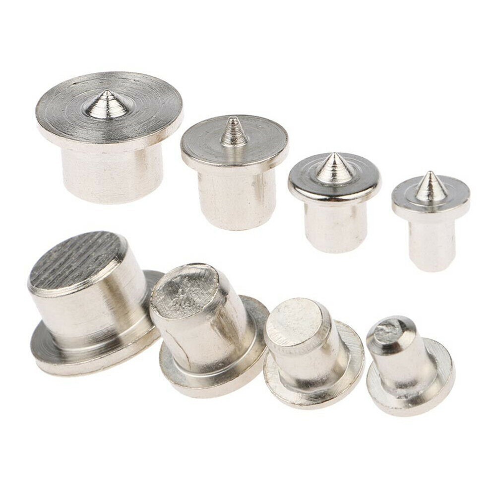 Dowel Centre Point Marker Hole Chrome plating Solid 8mm 12mm Points Pin Wood