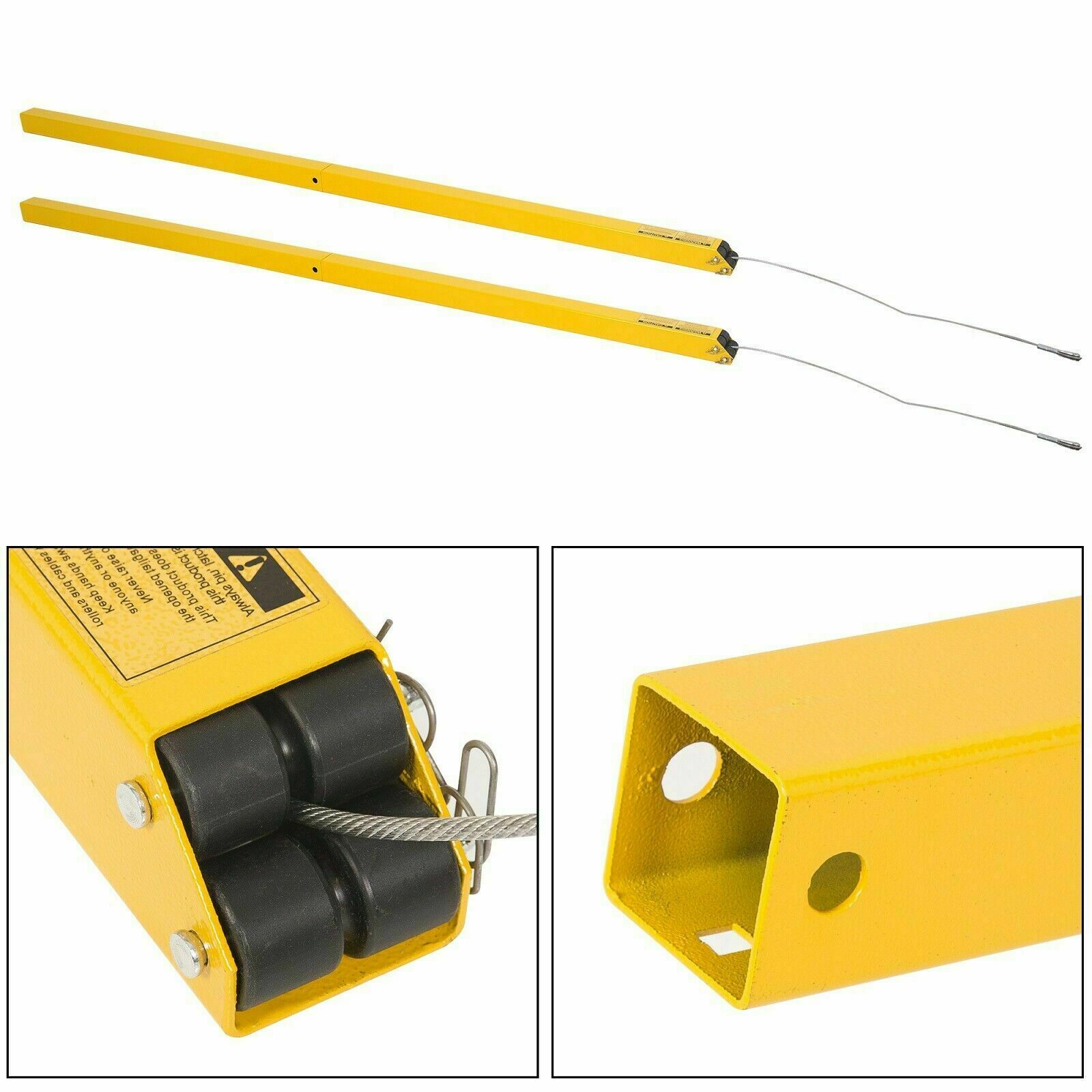 350 Pounds 2 Sided Trailer Tailgate Liftgate Ramp Lift Assist System Yellow