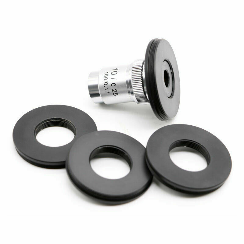 Microscope Objective RMS Thread Transfer to M42 Interface Adapter 1PC