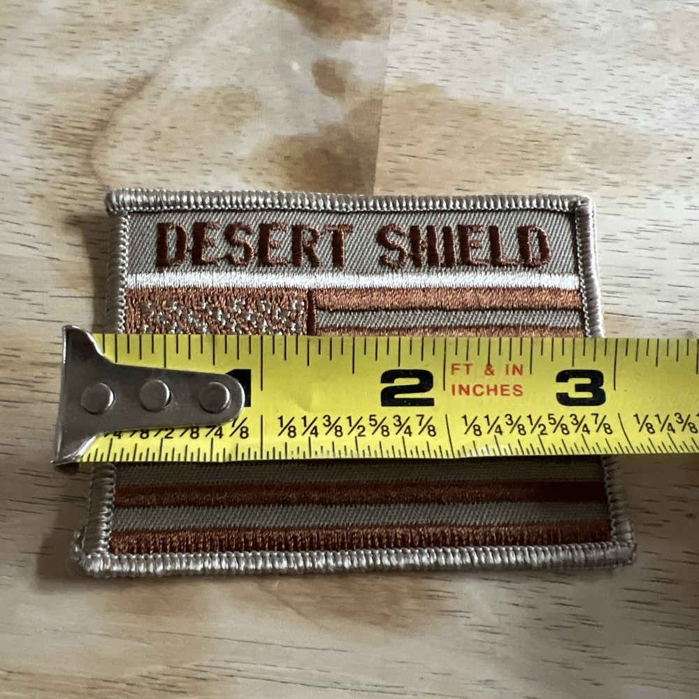VINTAGE 1990 US Army Operation Desert Shield Patch