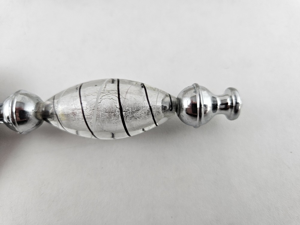 Murano Cake Server Art Deco Collection