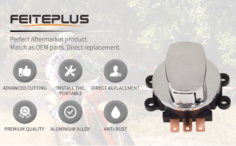 Ignition Key Switch Lock For Harley Touring FLHR Road King Softail FLST FAT BOY