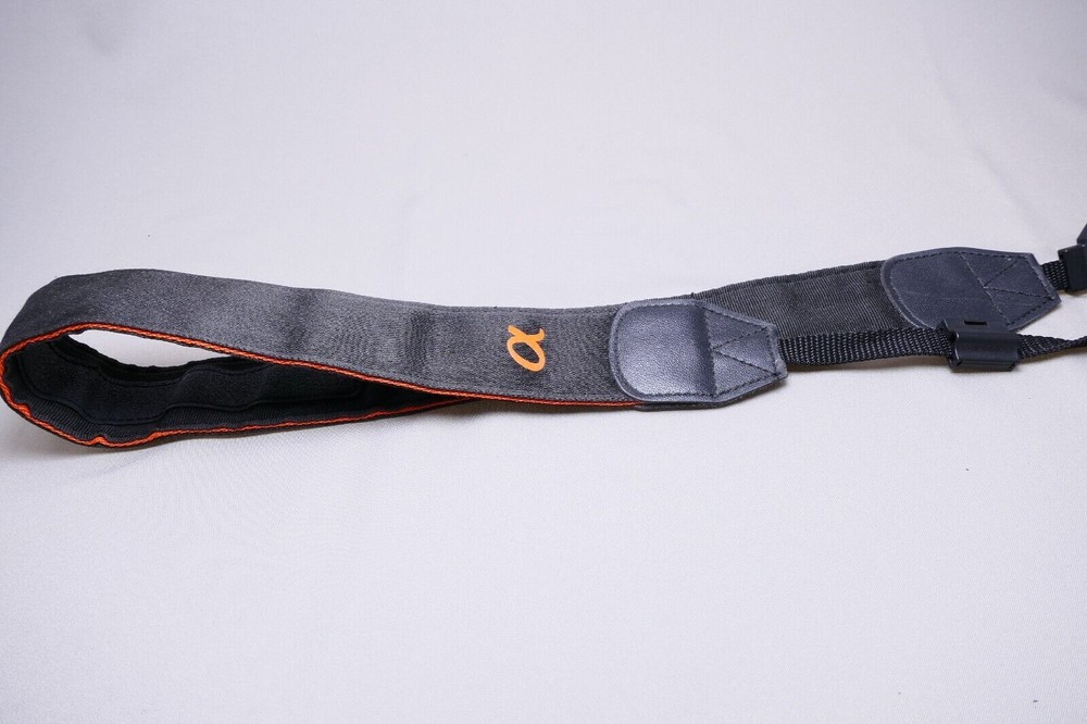 Sony Alpha DSLR camera strap