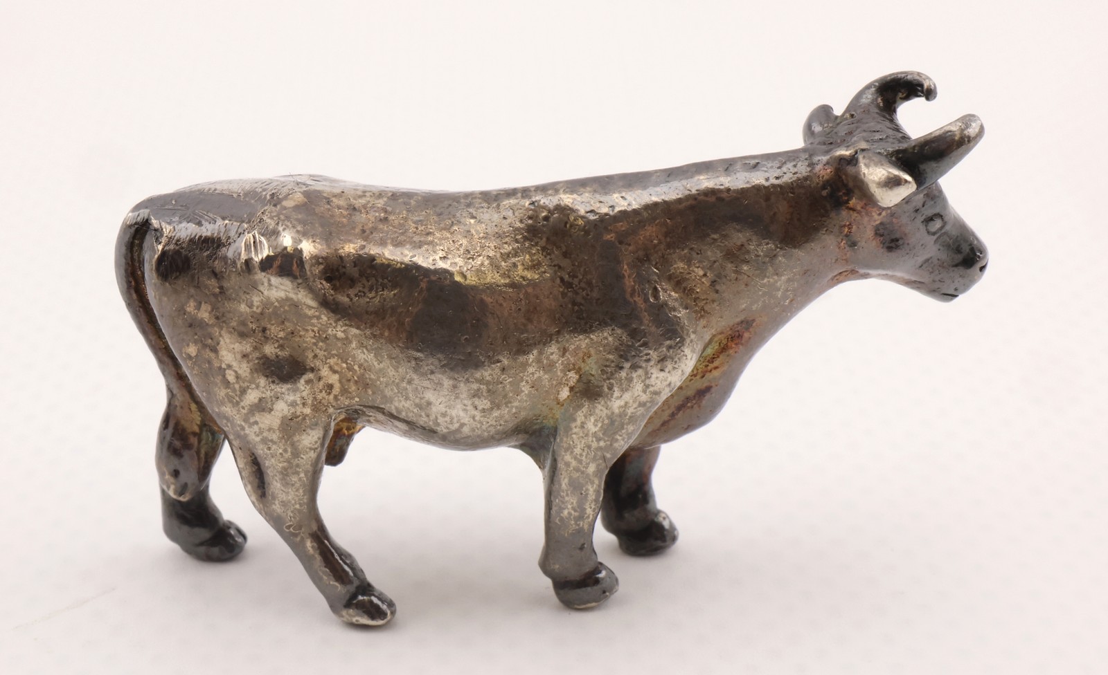 Dublin Ireland Sterling Silver Bull Figurine 1.8 ozt