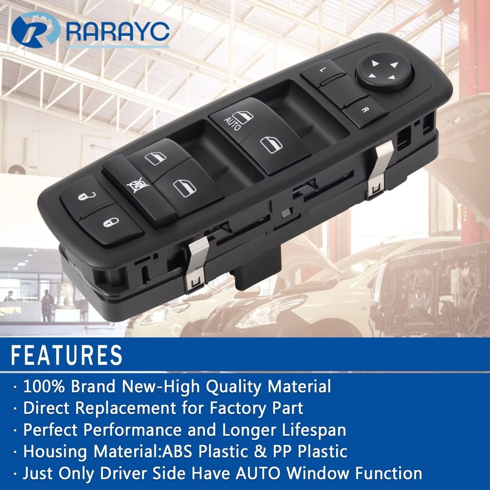 Master Power Window Switch Replacement for 2011-2016 Dodge Journey
