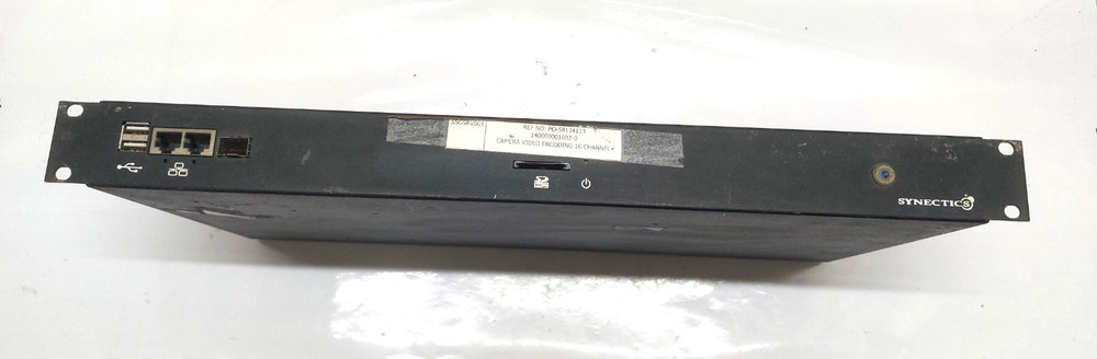 SYNECTICS E1600 VIDEO AUDIO 16 CHANNEL H264 NETWORK BASED ENCODER E 1600