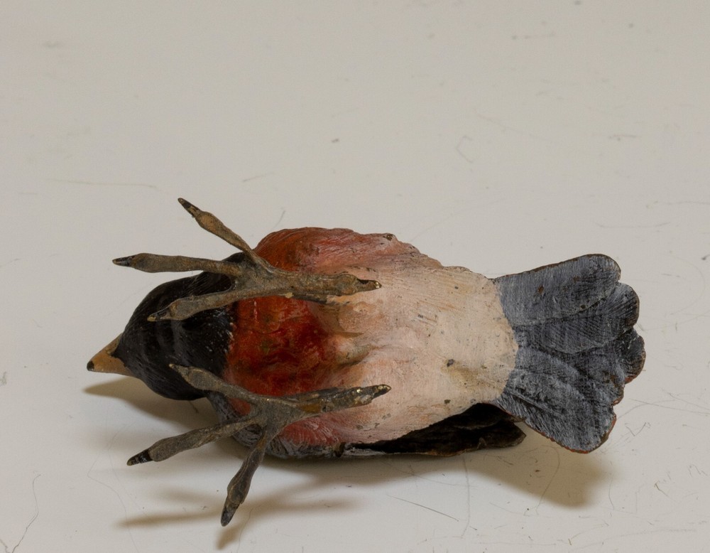 COLD PAINTED BRONZE BIRD